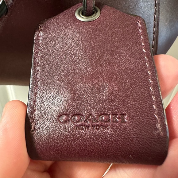 Coach Ace Satchel in Oxblood Glovetanned Leather - Picture 4 of 13